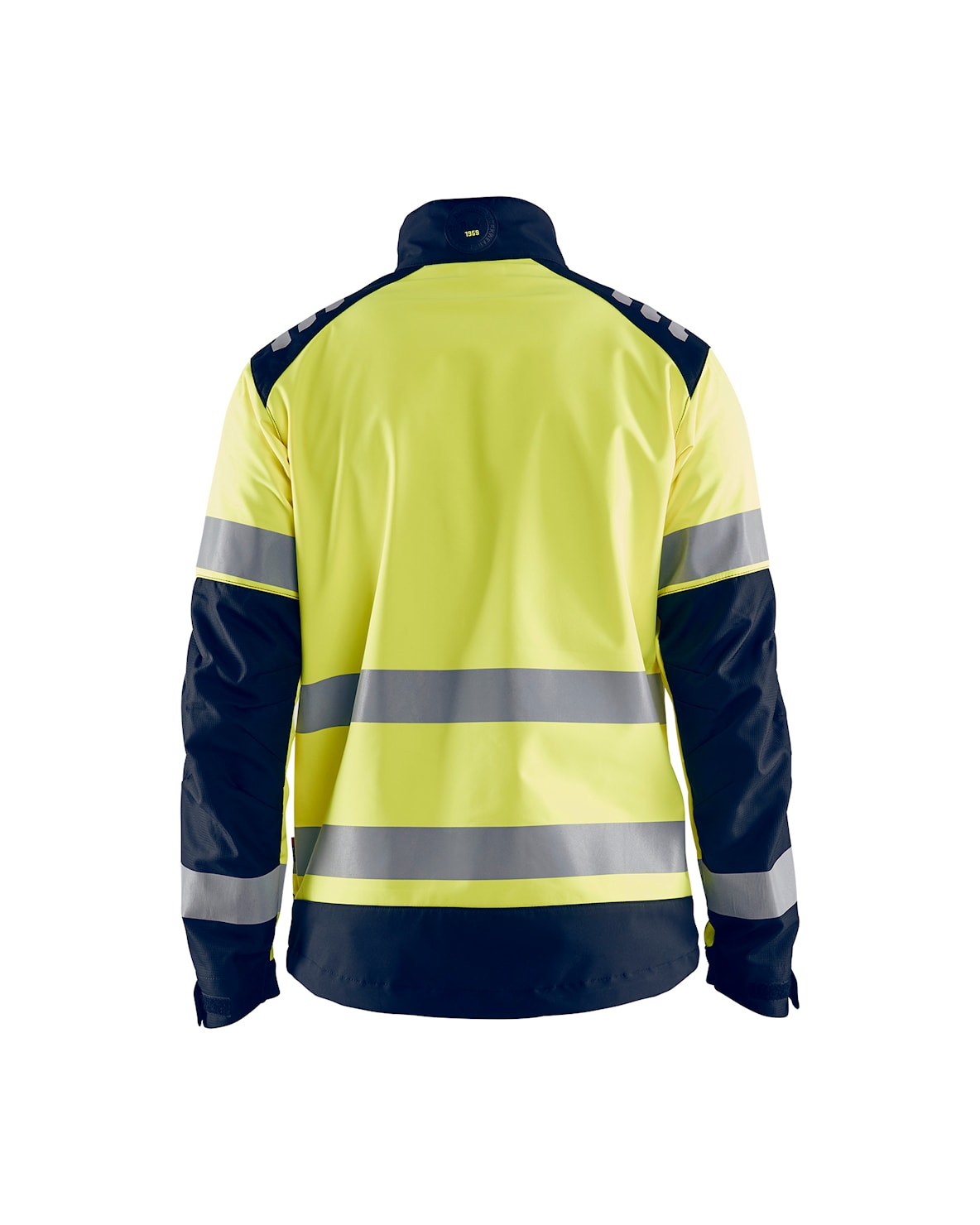 Surchemise droite à col classique en coton Jaune Stone island - Homme