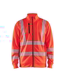 Sweat zippé haute-visibilité