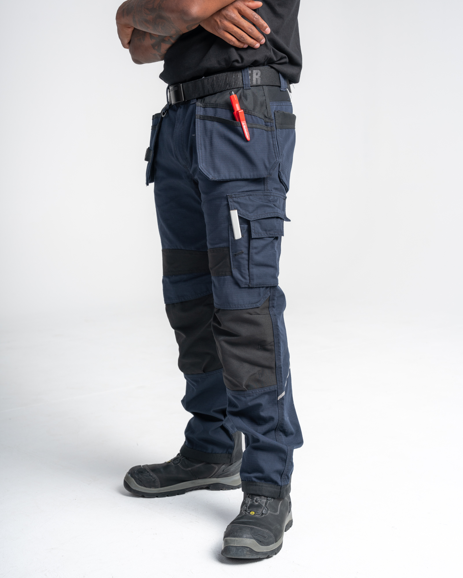 Ripstop Pants With Utility Pockets - Blåkläder