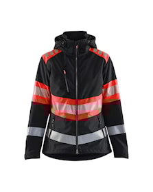 Dame High Vis Softshell Jakke