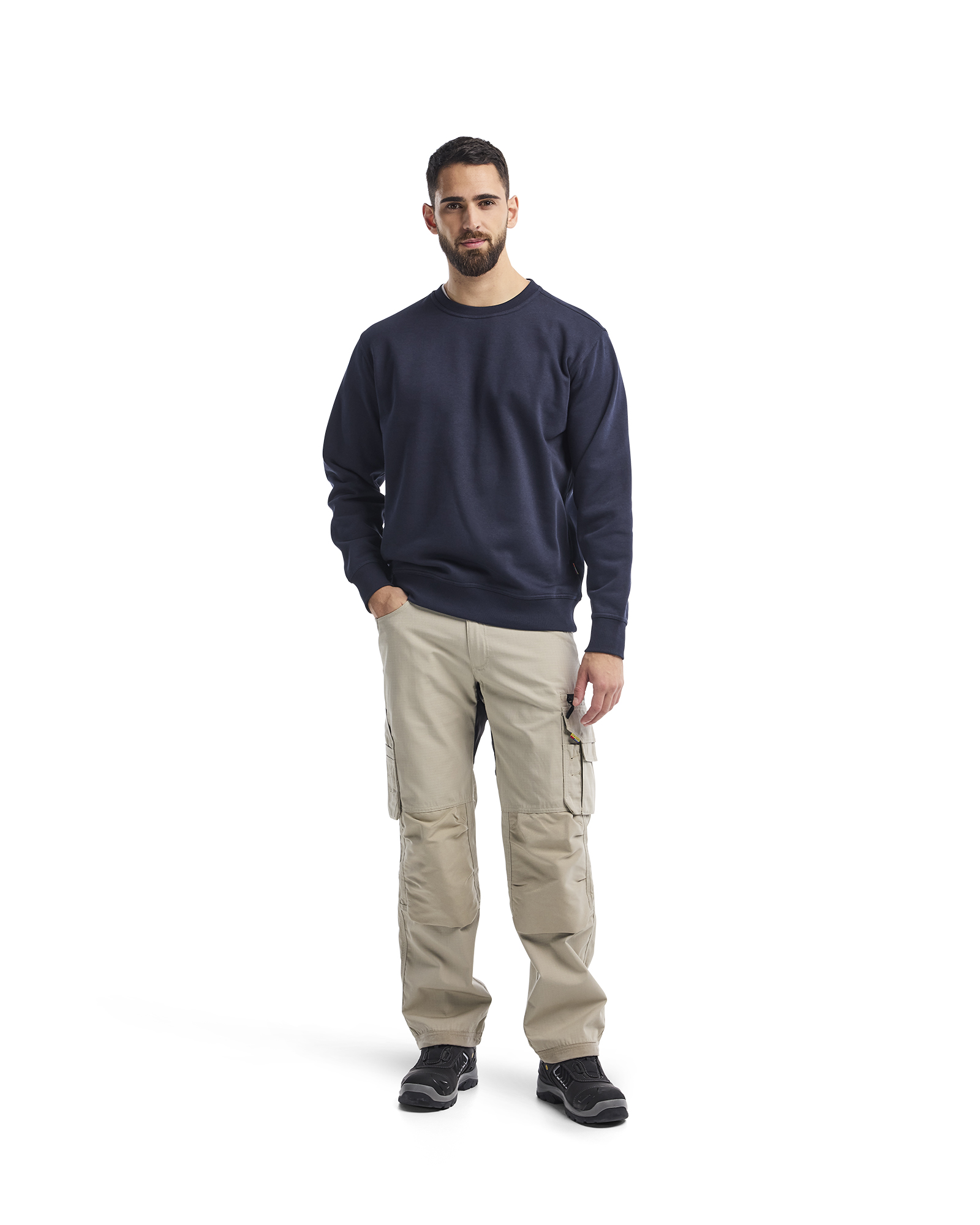 ballaholic Logo Ripstop Pantsブラック　M BLG-Type 02 Black Ripstop Cargo Pants - Fabric of the Universe