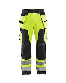 Highvis softshell-riipputaskuhousut