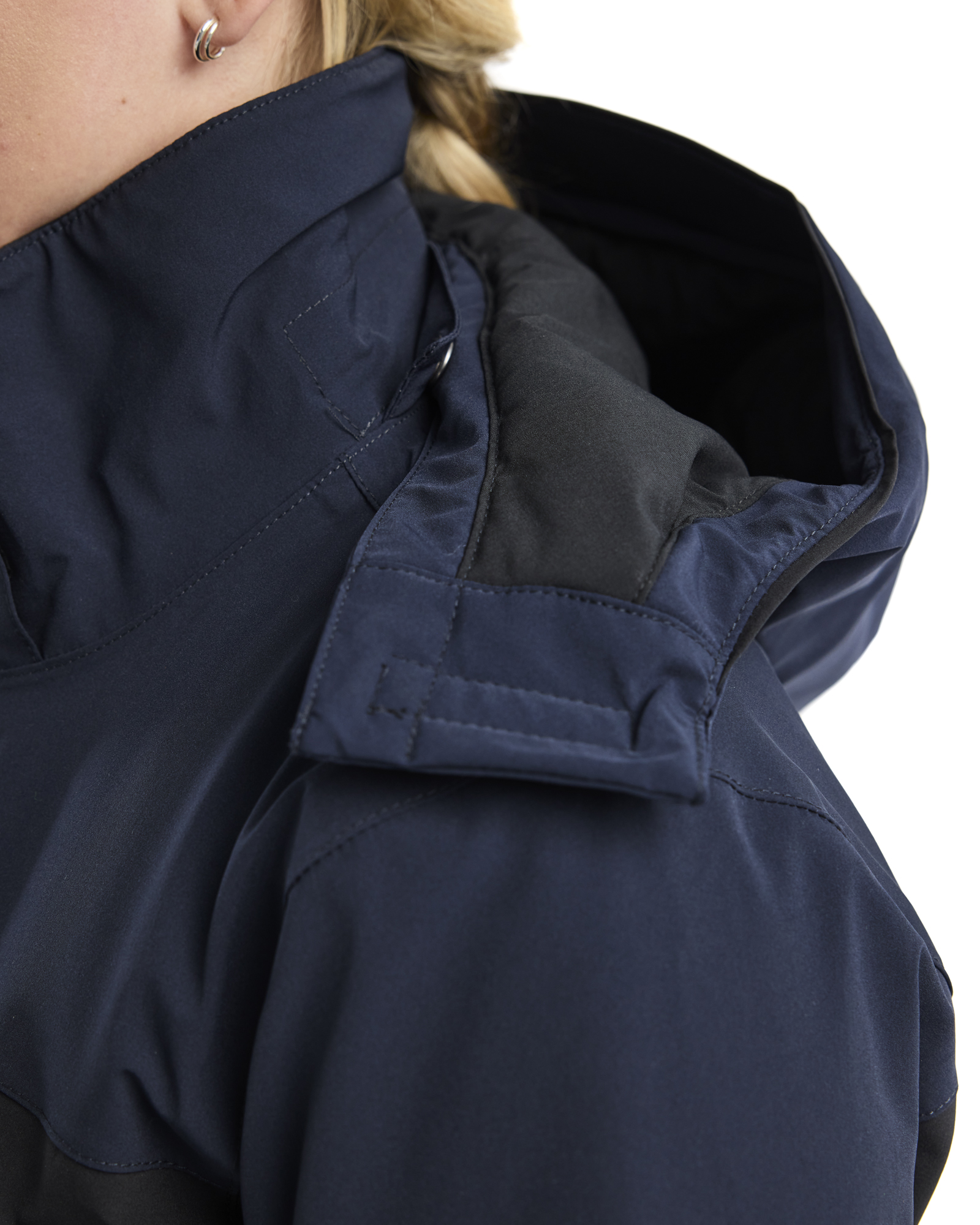 Bleu marine foncé/Jaune fluo