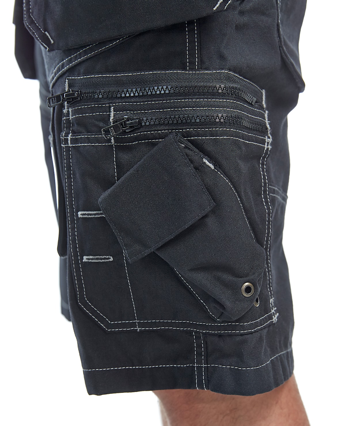 Blåkläder X1900 Handwerkershorts Full Stretch, Schwarz